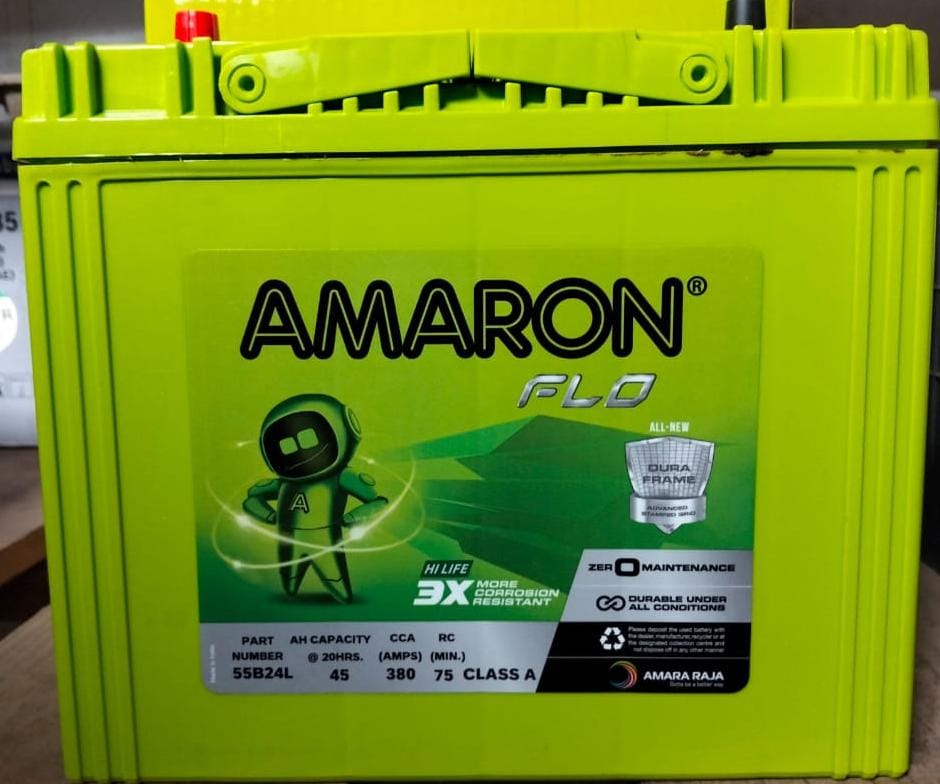 Battery Amaron SMF NS60L (45Ah-380)