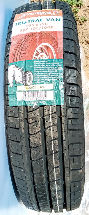Tyre Armstrong 195R15C Tru-Trac VAN 106/104R *