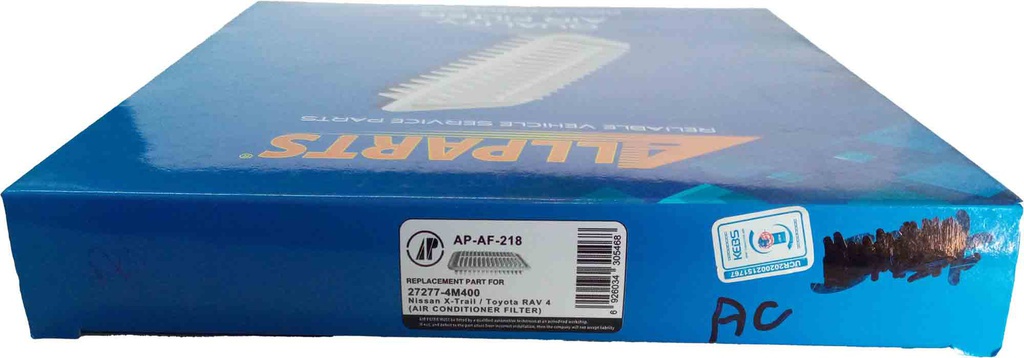 AP-AF-218 All Parts Air Cleaner