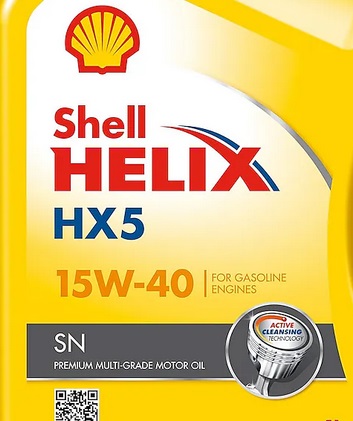 Shell Helix HX5 15W40 0.5L
