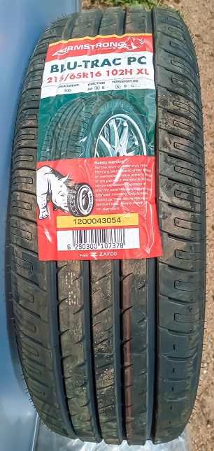 Tyre Armstrong 215/65R16 Blu-Trac PC 103H *