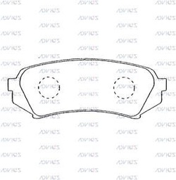 [BPTO2906] BPTO2906 Advics Brake Pads